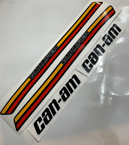 Can-Am, 1977, Qualifier, 125, 175, 250, Tank decals, Reproduction