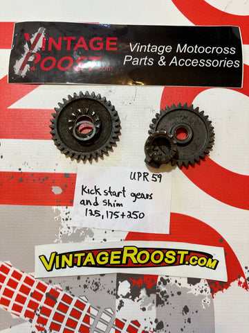 Can Am, Kick Start Gears and Shim, 125, 175 and 250, Used Parts