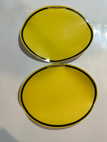 Can-Am, 1973-76, TNT, and 1973-75 MX1/MX2 Ovals, yellow, Reproduction