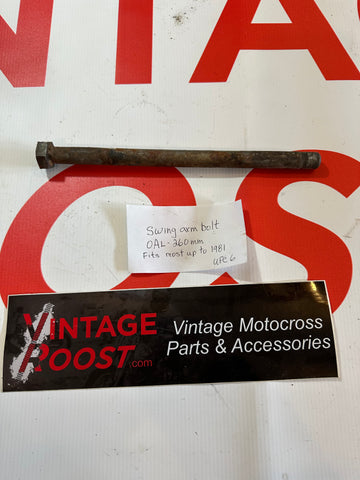 Can Am, Swing Arm Bolt. OAL 260 mm, fits most up to 1981, Used Parts