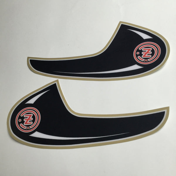 CZ, 1970-71, 380 Single Port, Reproduced Tank Decals, Reproduction