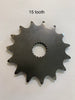 Can Am, Front Sprocket, 125/175/200/250, 13, 14 and 15 Tooth, fits 1973-82, and other models.