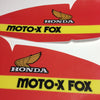 Honda, 1979, CR250 Moto Fox, Tank Decal Sheets, Reproduction