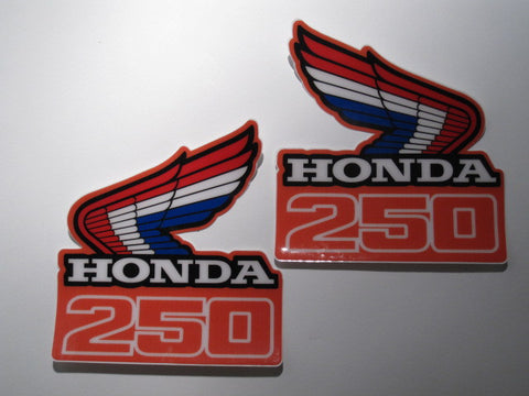 Honda, 1986, CR 250, Rad Decals, Reproduction