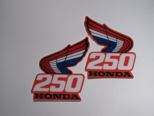 Honda, 1987, CR 250, Rad Decals, Reproduction