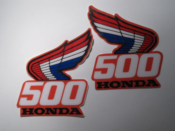 Honda, 1987, CR 500, Rad Decals, Reproduction