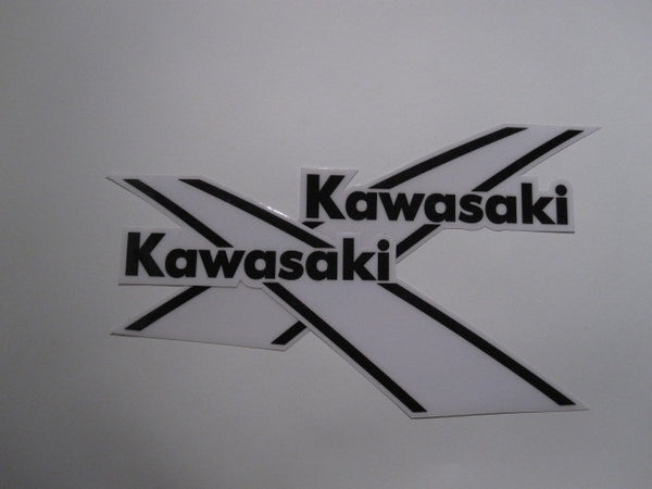 Kawasaki, 1974-76, Tank Decals, Reproduction