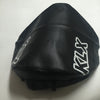 Kawasaki, 1979-83, KLX 250,  Short Seat Cover - with white KLX outline, Reproduction