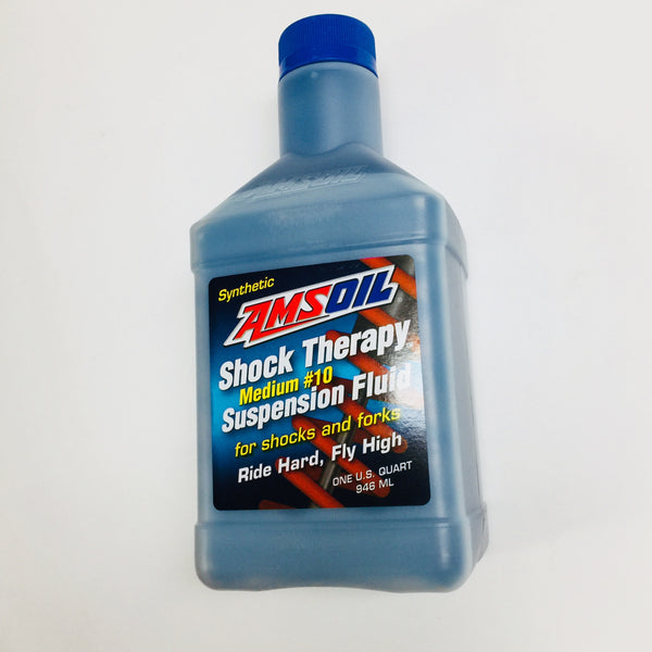 Amsoil Shock Therapy Suspension Fluid, Synthetic #10,For Shocks and Forks, Quart/946ml
