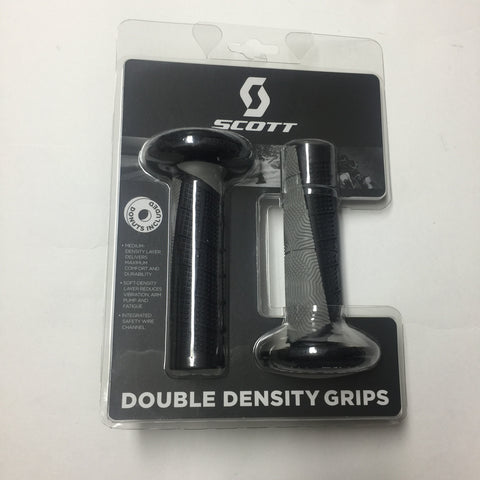 MX Scott, Double Density Grips, Universal,  Grey/Black