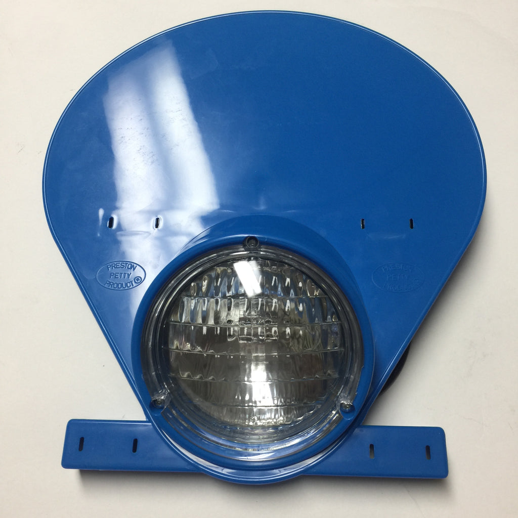 NUMBERPLATEKING Vintage GNCC Enduro Headlight Number Plate & 2 Ovals – Fits Yamaha, Penton, KTM, Ossa