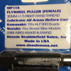 MP#14, 30mm x 1.5 Short, 1" Internal Depth,  RH Thread, Flywheel Puller (Female)