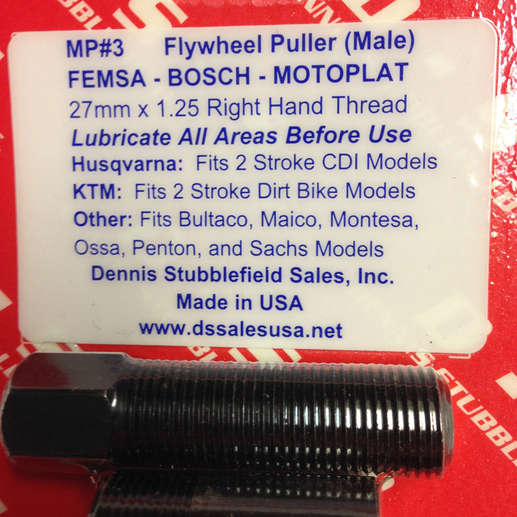 Flywheel Puller 20mm x 1.5 RH Thread Male MP-21