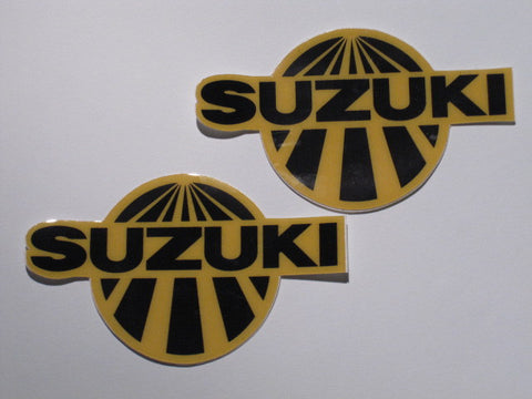 Suzuki, Sunburst Decals, Reproduction