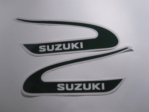 Suzuki, 1974, TM 250/400, Tank Decals, Reproduction