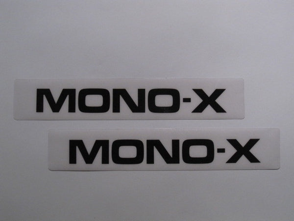 Yamaha, 1982, Mono-X Swing Arm Decals, Reproduction