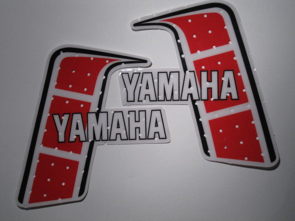 Yamaha, 1982, YZ, Euro Tank Decals, Reproduction