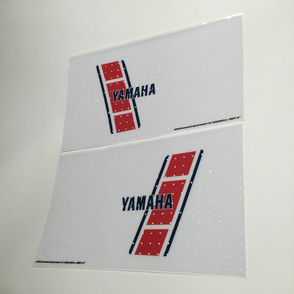 Yamaha, 1983, YZ 125/250, Universal Euro Tank Decal Sheets, Reproduction